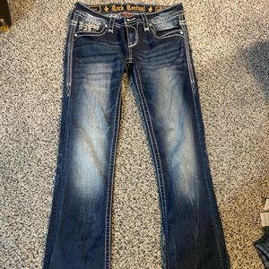 Rock revival jeans 28/33 1/2 worn once